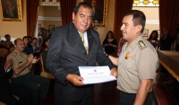 Nilo Jurado recibe Diploma de Honor por el trabajo desarrollado en las Juntsa de Seguridad Ciudadana