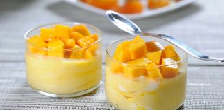 Mousse de mango