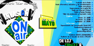 Seminario-taller de radio «Invasión on air» este fin de semana