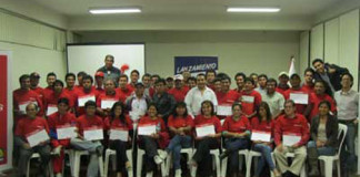 Dino y Construtek capacitan a operarios liberteños