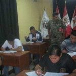 Jóvenes licenciados del Ejército ingresan a Beca18