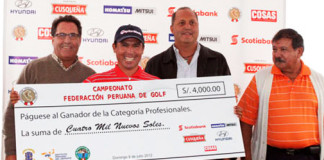 Trujillano ocupó el primer puesto en campeonato Federación Peruana de Golf