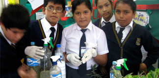 Colegio Narváez presenta proyecto para regar plantas con agua de mar