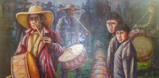 Pintor Alfredo Cuba Contreras presentó muestra denominada: Gorro de Halcón
