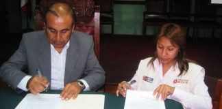 Alcaldes inician firma de convenio con Beca 18