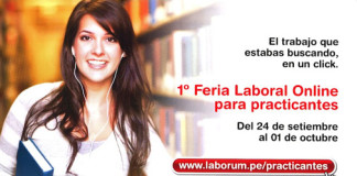 Se realizará 1° feria Laboral Online para practicantes
