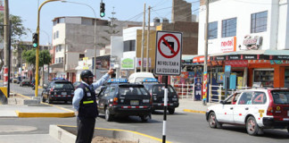 Fiscalizan adecuado uso de señales de tránsito en vías de la ciudad