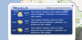 Pronóstico del tiempo para hoy