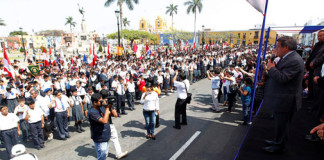 110 alcaldes escolares fueron juramentados