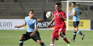 Marcador 3 – 3 en partido de Perú y Uruguay