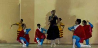 Compañía de ballet de Trujillo impresiona con presentación en Santiago de Cao