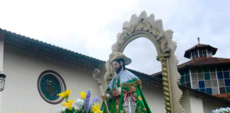 En Santiago de Chuco celebran procesión de Apóstol Santiago El Mayor