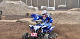 Trujillano Kike Umbert en primer lugar de la segunda fecha del Campeonato Nacional de Quadcross