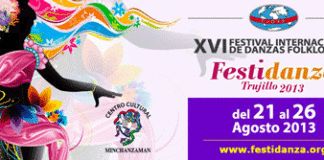 XVI Festival Internacional de Danzas Folklóricas Festidanza Trujillo 2013