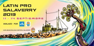 Competencia de surf Latin Pro Salaverry 2013