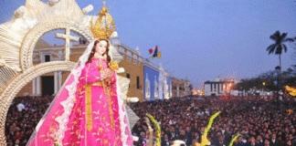 Virgen de la Puerta de Otuzco congregó cerca de 100 mil fieles en la Plaza de Armas de Trujillo