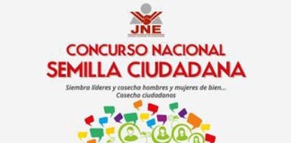 JNE organiza Concurso Nacional Semilla Ciudadana 2013
