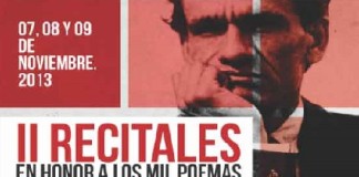II Recitales en honor a los mil poemas a César Vallejo