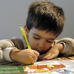 Niño y niñas futuros adultos