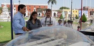 Maquetas de obras de la MPT que exhiben en la Plaza de Armas irán a los malls