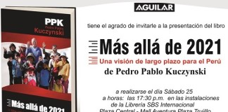 Presentación de libro de PPK en Trujillo