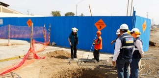 Inician excavaciones para construcción de puentes en ex óvalo Grau