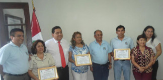 Sociedad de Beneficencia Pública de Trujillo reconoció 30 años de servicios a tres servidores
