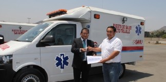 El Porvenir recibe ambulancia equipada para Centro Poblado de Alto Trujillo