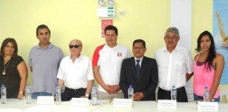 Gerencia Regional de Educación firma convenio con Federación Peruana de Natación