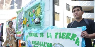 Estudiantes de la UCV celebraron día mundial de la tierra