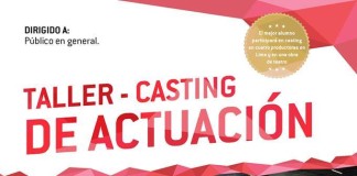 Taller – Casting de Actuación con Carlos Montalvo