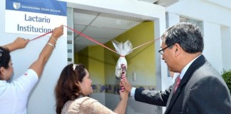 Universidad César Vallejo inaugura lactario institucional