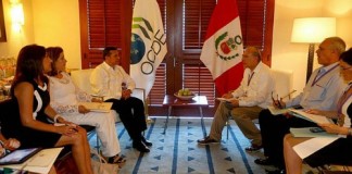 Ollanta Humala en cumbre de presidentes de la Alianza del Pacífico