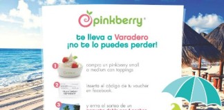 Pinkberry te lleva a Varadero