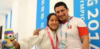 Deportista peruana logra medalla de bronce en judo de Nanjing 2014