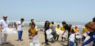 Jornada “Limpieza de Playas y Riveras” en Huanchaco