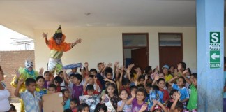 Reyna infantil de la primavera realiza actividades de proyección social