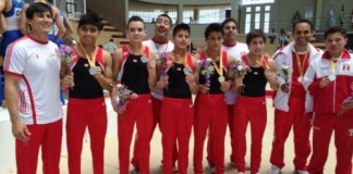 Gimnasia peruana logra récord histórico en Sudamericano