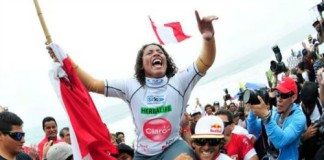 Deportista peruana se corona Campeona Mundial de Surf