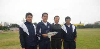 Realizan lanzamiento de cohetes en la Universidad Nacional de Trujillo
