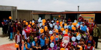 Hospital Primavera llevó show navideño a niños en El Milagro