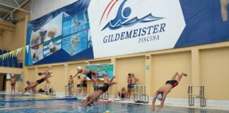 Campeonato regional de natación organizado por la Municipalidad de Trujillo