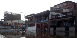 El Balneario de Huanchaco fue afectado seriamente por fuertes oleajes anómalos