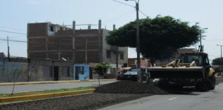 MPT inicia el asfaltado de 600 metros en Av. La Marina
