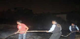 Compañía de Bomberos y MPT apoyaron a controlar incendio en la UNT