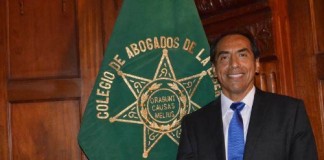 Luis Saldaña es el nuevo decano del Colegio de Abogados de La Libertad
