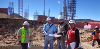 Construcción de I.E. 80988 del caserío “El Molle” a más del 30% de avance