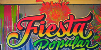 Elliot Túpac realiza mural en barrio de Londres