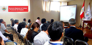 Gerencia Regional de Trabajo capacitó a Instituciones sobre Condiciones Ambientales y Manejo de Accidentes