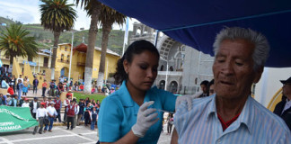 Gran campaña de Vacunación contra el Sarampión, Rubéola e Influenza en la Región La Libertad